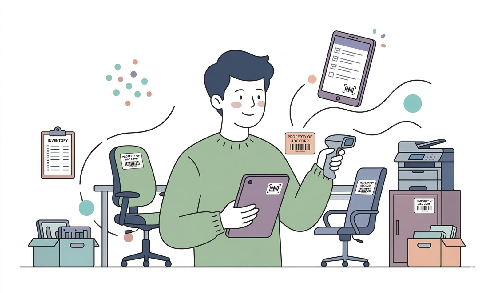 固定资产智能盘点项目封面